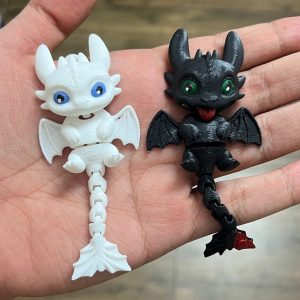 ست کاپلی بی‌دندون و لایت فیوری | Toothless & Light Fury
